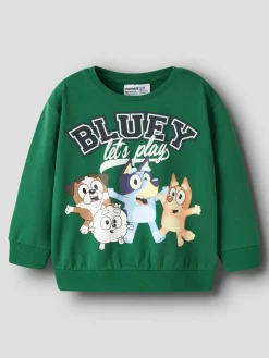 Name It lasten collegepaita Bluey, vihreä