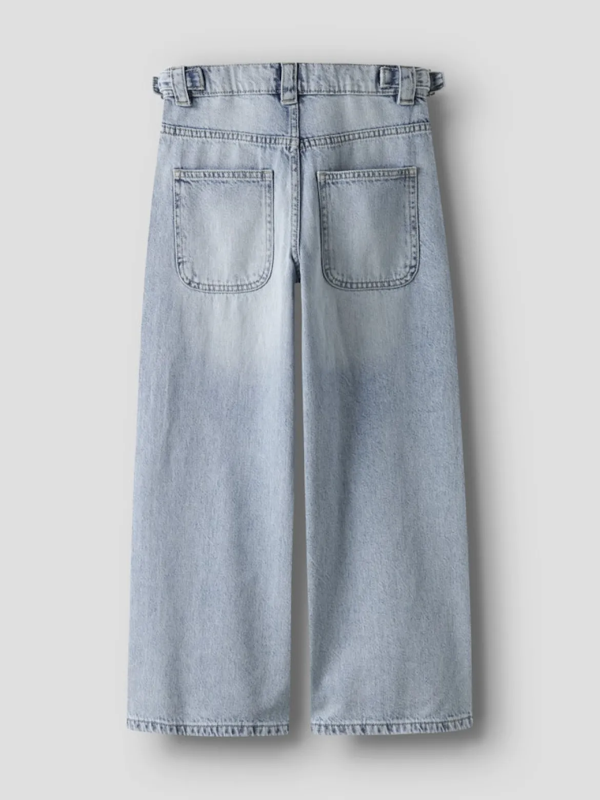 Name It lasten farkut NKFBELLA SKATER BUCKLE JEANS, vaaleansininen