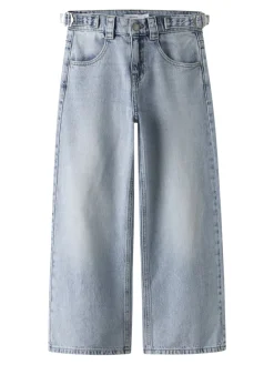 Name It lasten farkut NKFBELLA SKATER BUCKLE JEANS, vaaleansininen