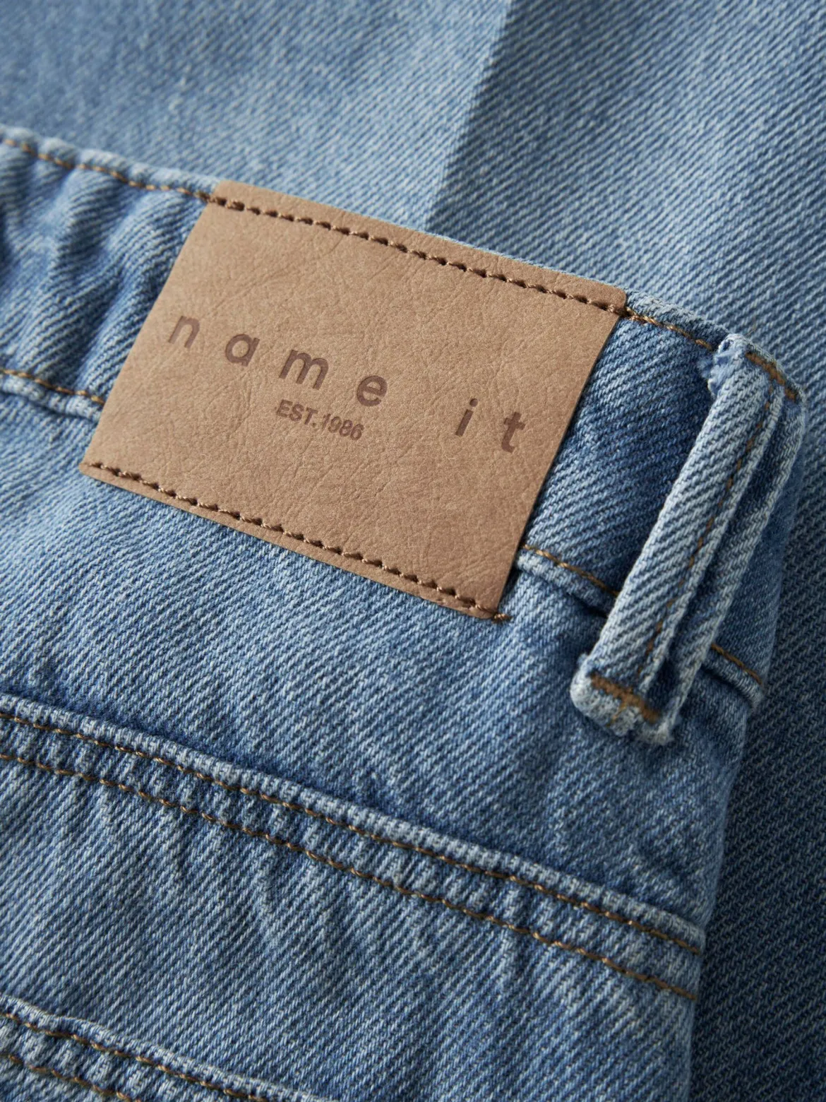 Name It lasten farkut NKFROSE X-WIDE PRESS JEANS, sininen