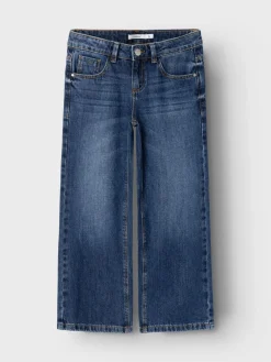 Name It Lasten Farkut, NKFROSE WIDE JEANS 5529 NOOS Indigo