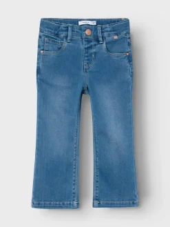 Name It lasten farkut, NMFSALLI BOOTCUT JEANS Sininen, Indigo