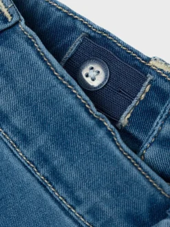 Name It lasten farkut, NMFSALLI BOOTCUT JEANS Sininen, Indigo