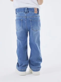Name It lasten farkut, NMFSALLI BOOTCUT JEANS Sininen, Indigo