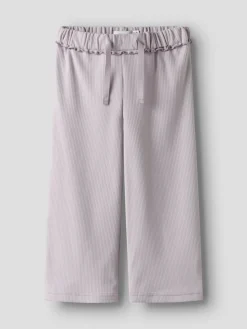 Name It lasten housut NMFTELLA WIDE PANT, vaalea lila