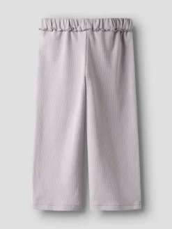 Name It lasten housut NMFTELLA WIDE PANT, vaalea lila