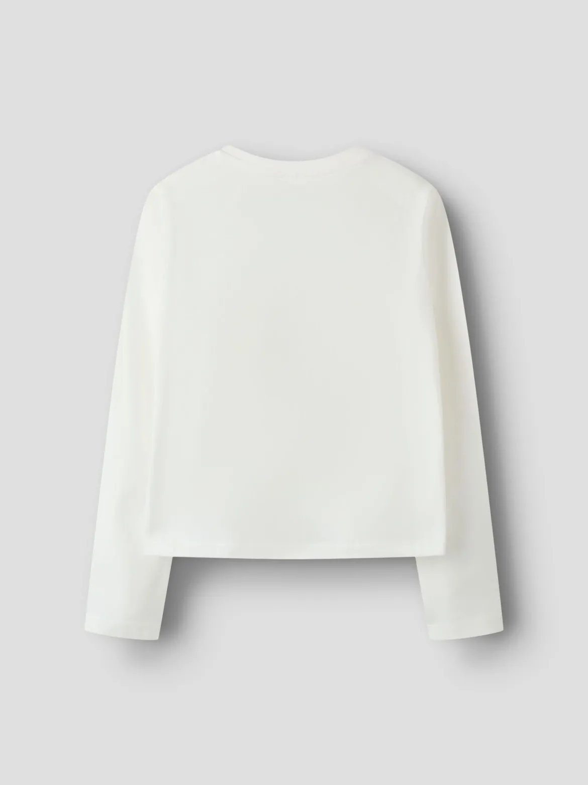 Name It lasten pitkähihainen paita NKFTHELMAS LS SHORT TOP, luonnonvalkoinen