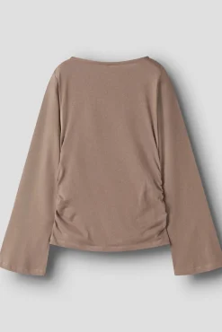 Name It lasten pitkähihainen paita Flanni, beige