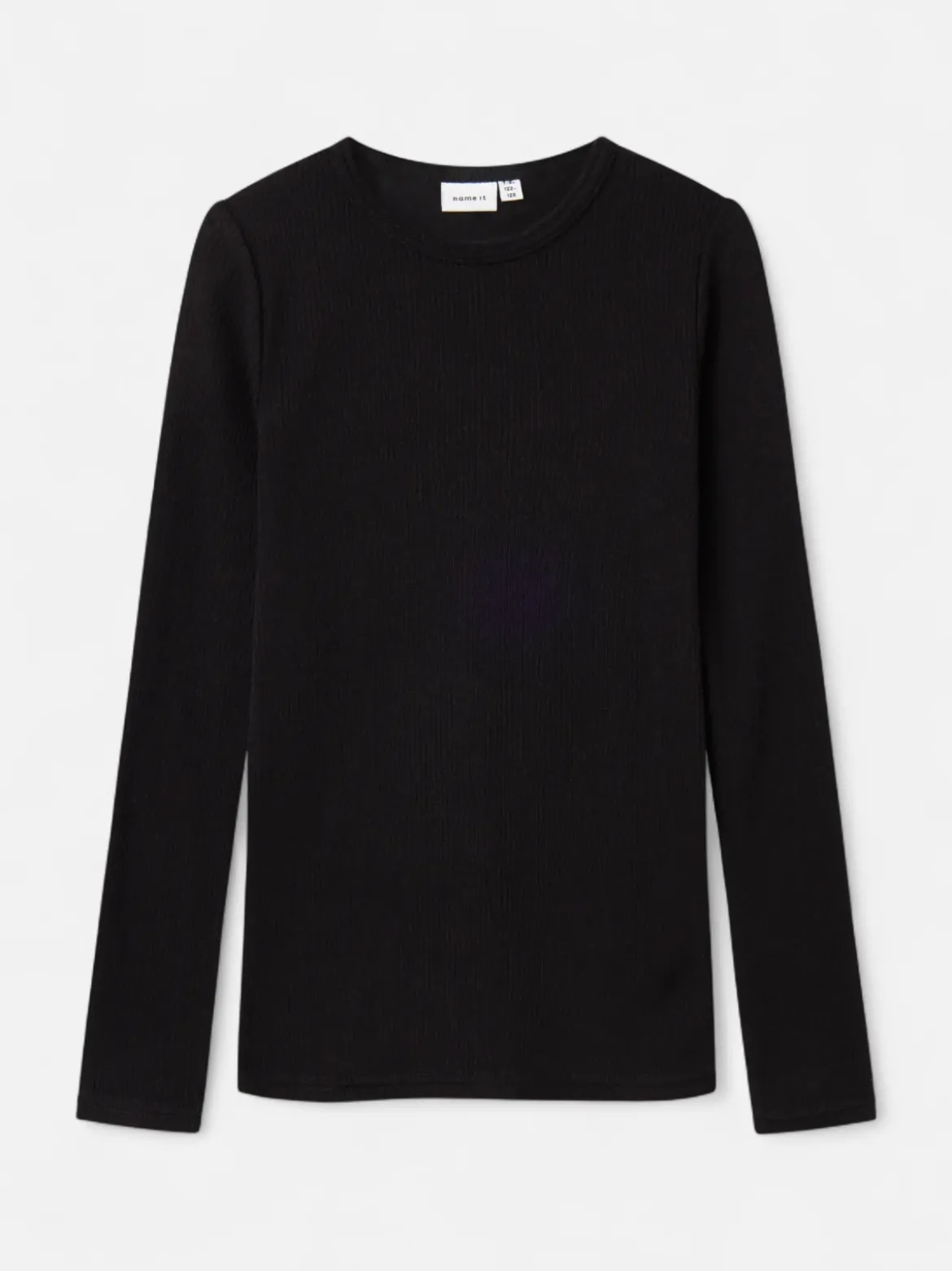 Name It lasten pitkähihainen paita Wool Rib LS Top, musta