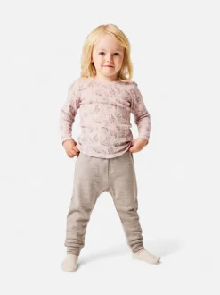 Name It lasten pitkähihainen paita Wang Wool Needle LS Top, vaaleanpunainen kuosi