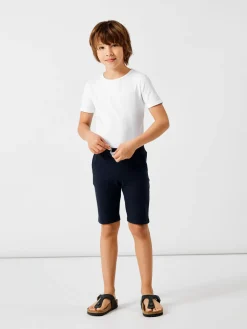 Name It lasten shortsit, NKMHONK SWE LONG SHORTS Tummansininen