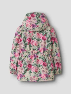 Name It lasten takki Maxi, kuosillinen beige