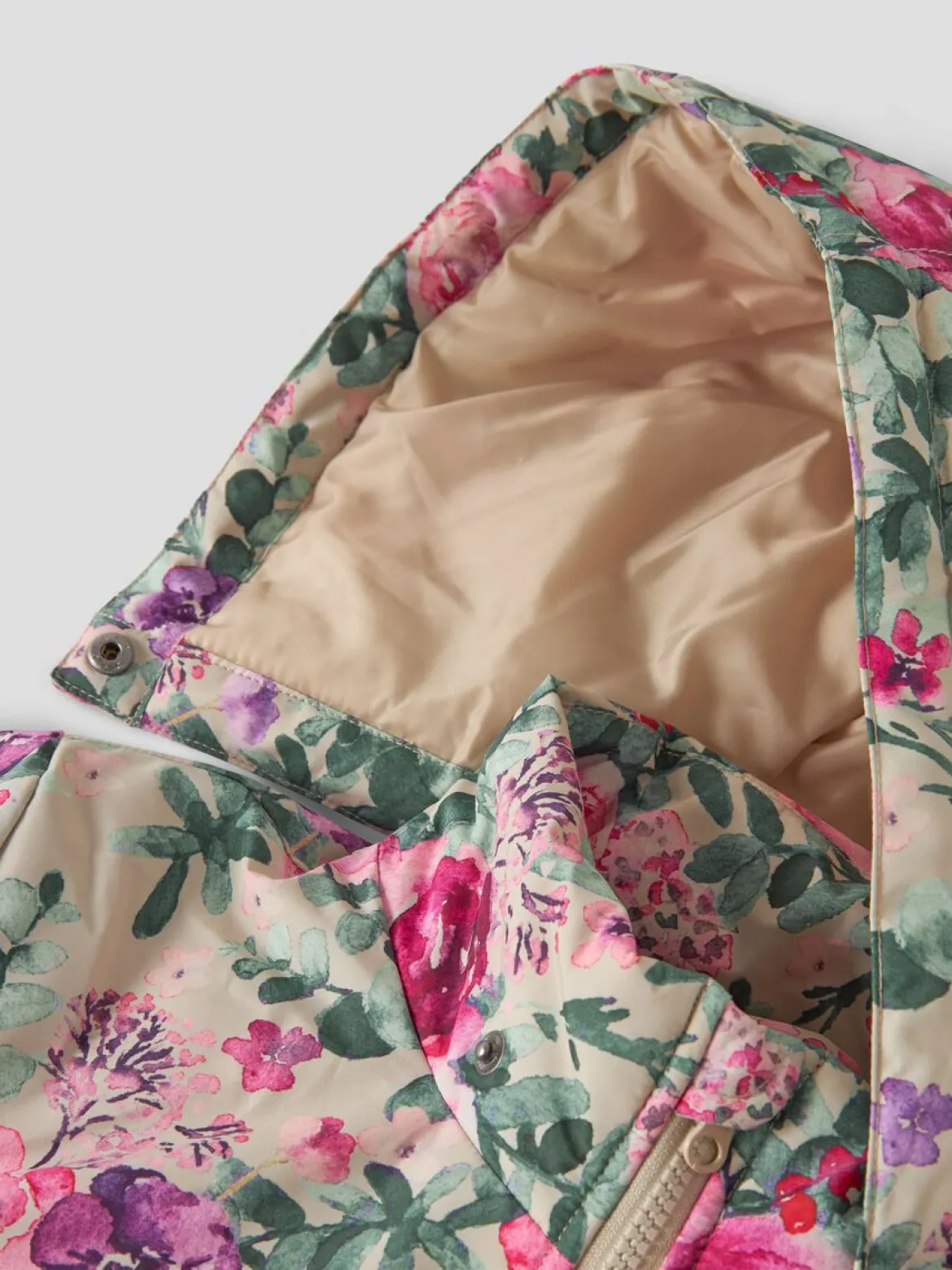 Name It lasten takki Maxi, kuosillinen beige