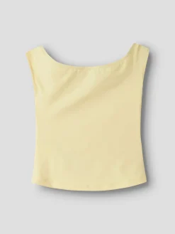 Name It lasten toppi NKFHELGU Slim Tank Top, keltainen