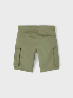 Name It reisitaskushortsit, NKMRYAN REG TWI L SHORTS Armeijanvihreä