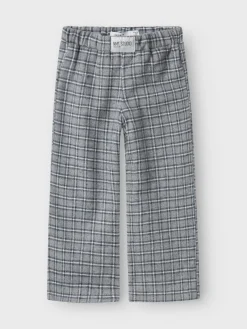 Name It yöhousut K NMNSTRANE PANT, harmaa ruutu