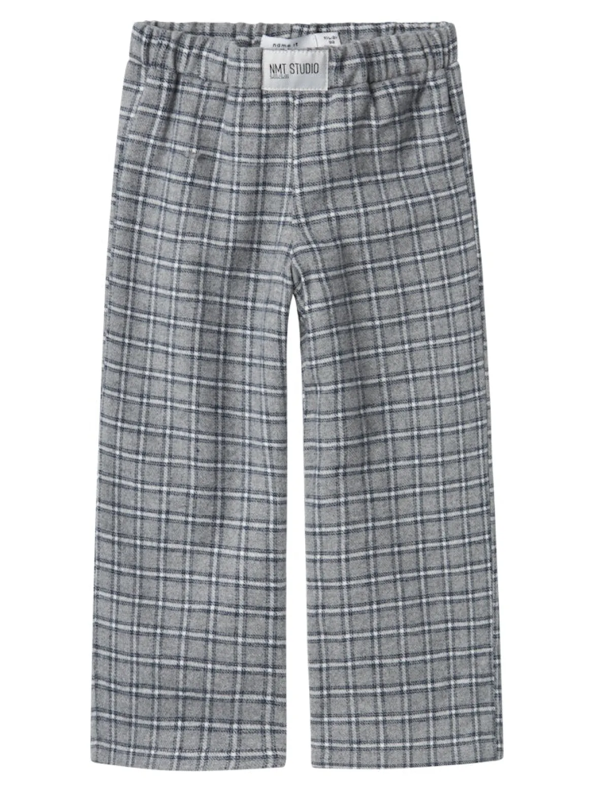 Name It yöhousut K NMNSTRANE PANT, harmaa ruutu