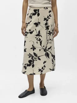 Object hame OBJJACIRA MW Skirt, Sandshell Black simp