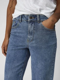 Object Naisten Farkut, OBJMARINA MW DENIM JEANS NOOS Indigo