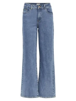 Object Naisten Farkut, OBJMARINA MW DENIM JEANS NOOS Indigo