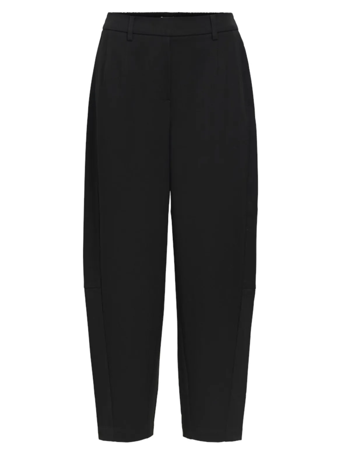Object naisten housut Lisa HW Ankle Barrel Pant, musta
