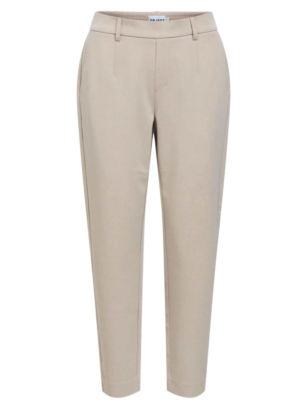 Object naisten housut Objlisa Slim Pant, Humus Melange