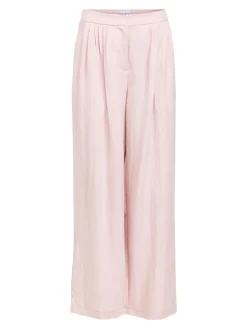 Object naisten housut OBJMolly HW Lo Pant Noos, Pale Lilac