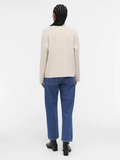 Object Naisten Neule, OBJREYNARD SQUARE SLEEVE PULLOVER NOOS Kitti