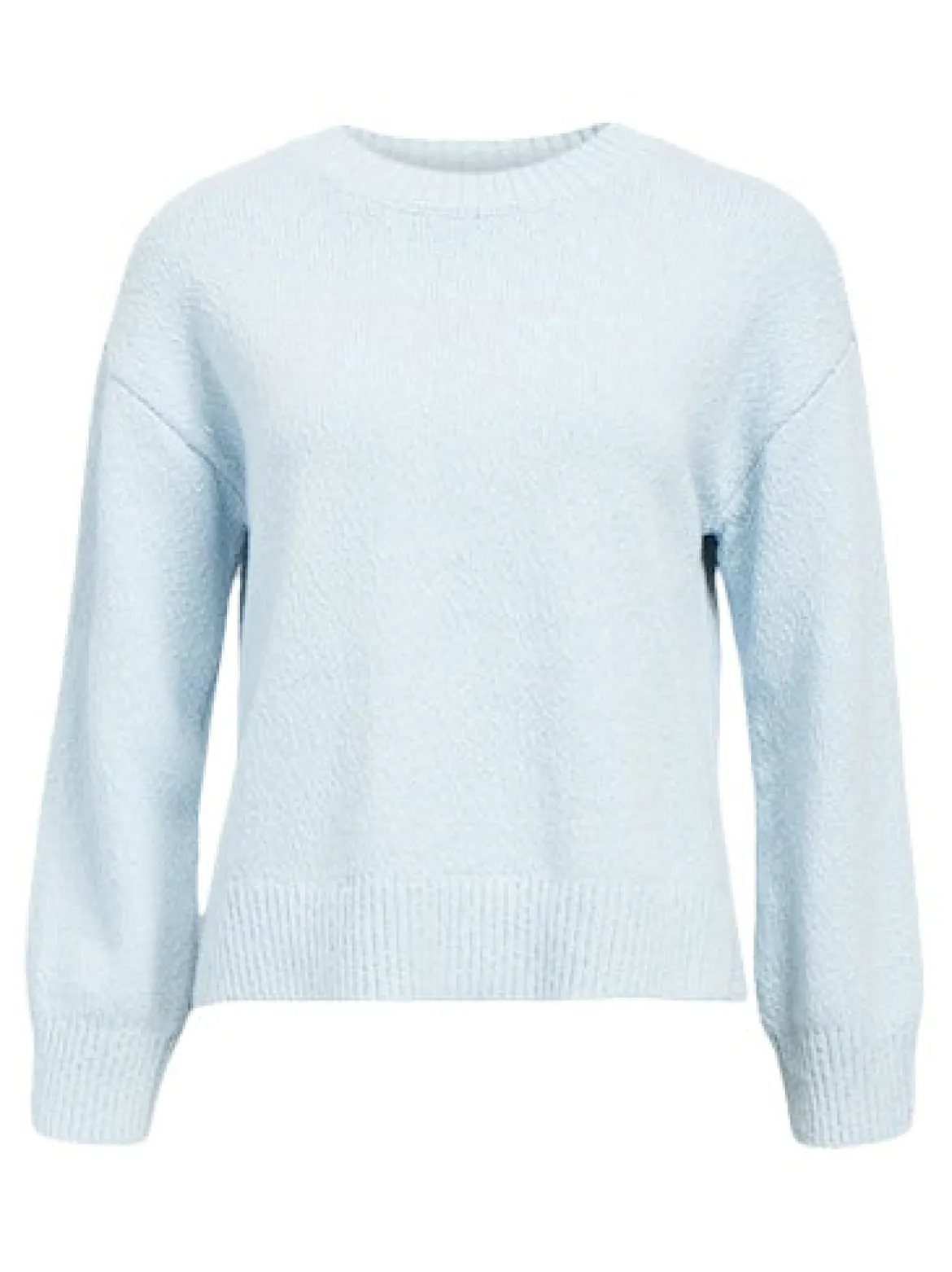 Object naisten neulepusero Objsima L/S Lo Knit Pullover Noos, Winter Sky
