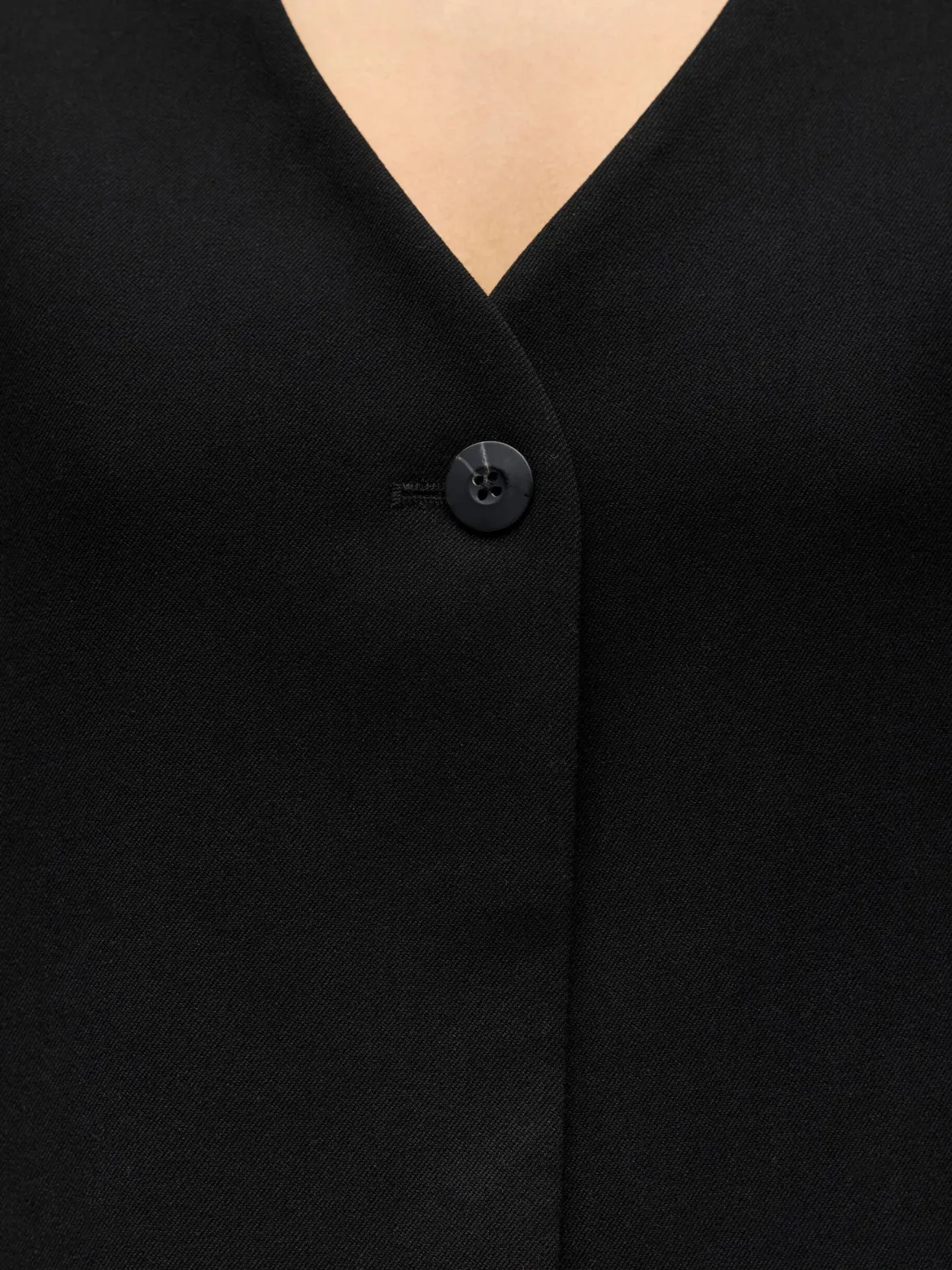 Object naisten paita OBJLISA S/S Re Top, musta