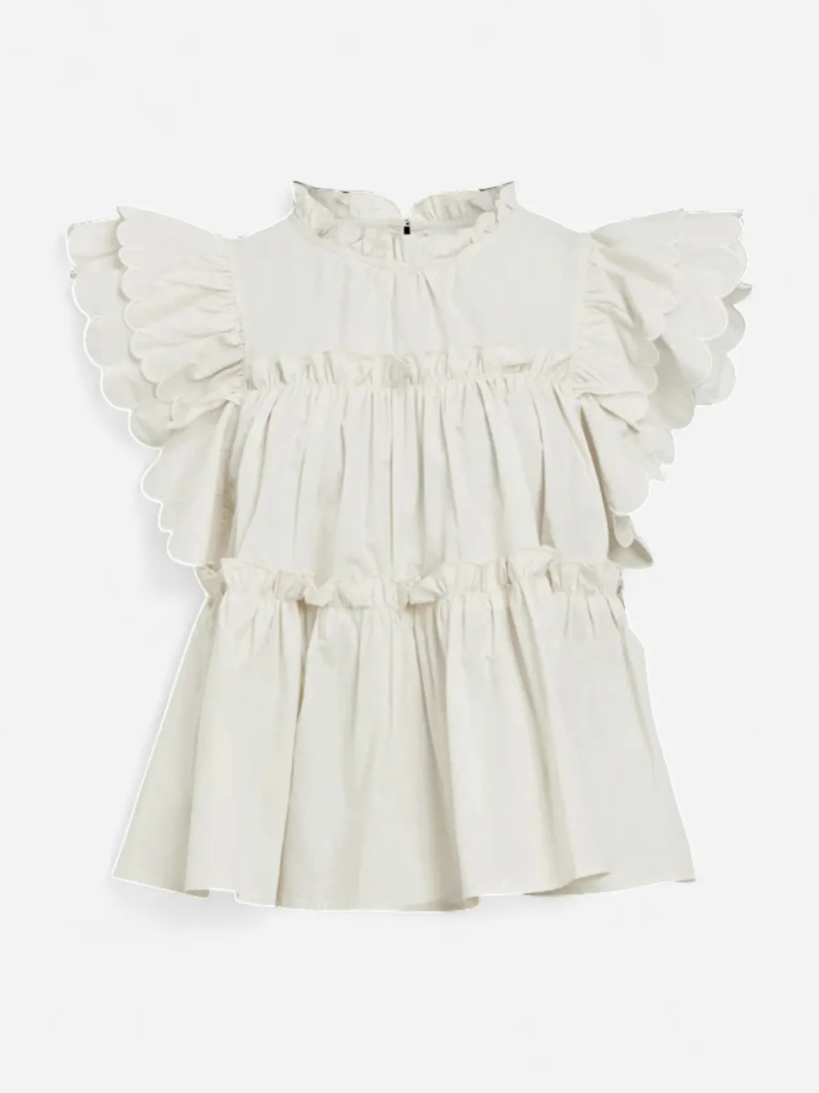 Object naisten toppi, OBJHOPE S/L TOP REP White Sand