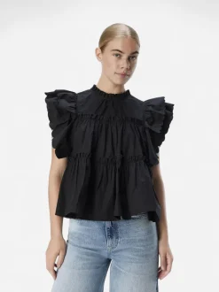 Object naisten toppi ObjHope, musta