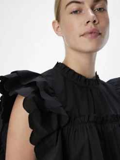 Object naisten toppi ObjHope, musta