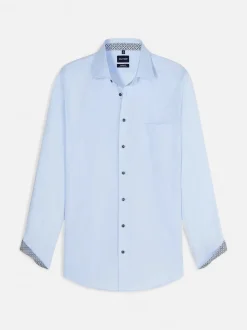 Olymp kauluspaita Luxor Modern Fit Contrast Non Iron, vaaleansininen