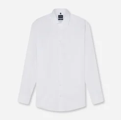 Olymp miesten kauluspaita Cover Shirt Modern Fit, valkoinen