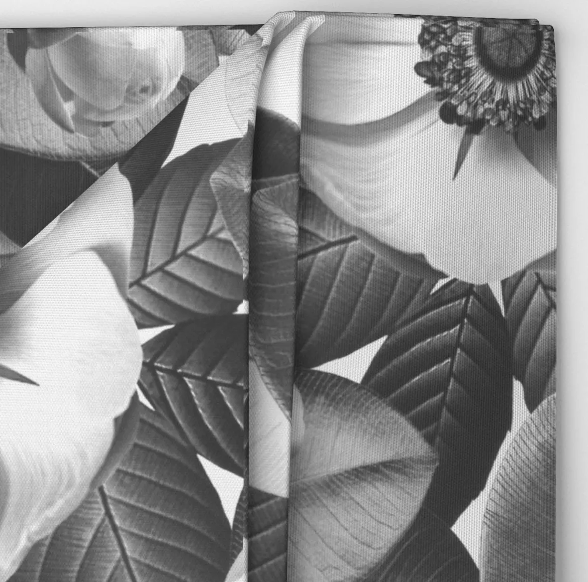 Olymp taskuliina Floral Pocket Square, valkopohjainen kuosi