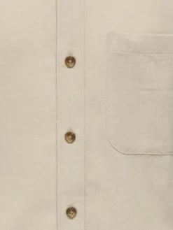Only and Sons Junior lasten kauluspaita, OSJGUDMUND SLIM SHIRT WVN NOOS Beige