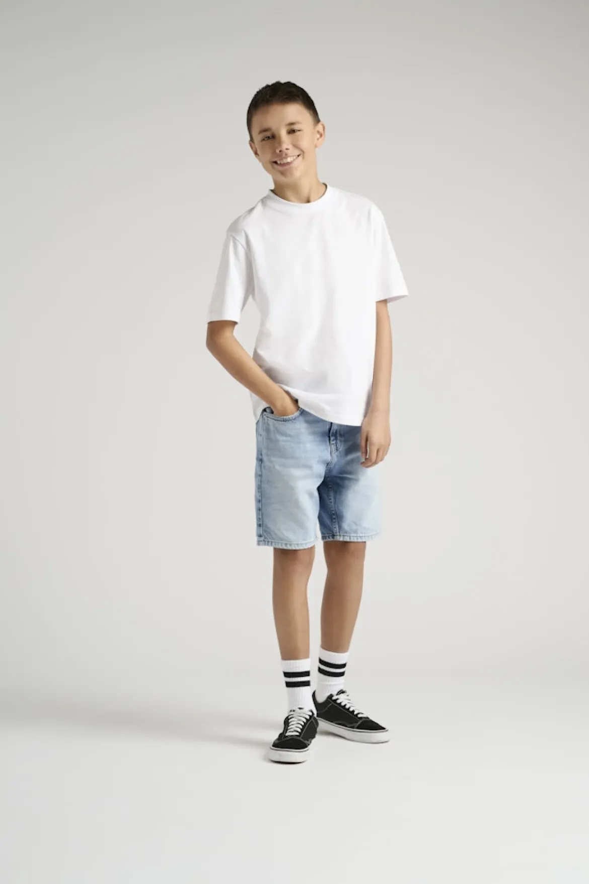 Only and Sons Junior lasten shortsit, OSJEDGE DENIM SHORTS Indigo