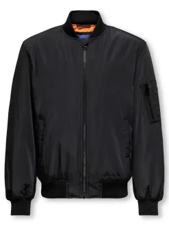 Only and Sons Junior lasten takki OSJJoshua Bomber, musta