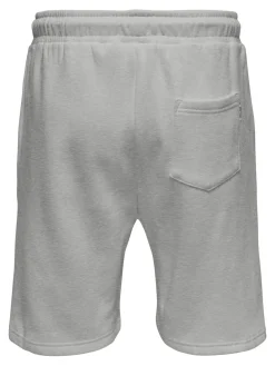 Only and Sons Miesten Collegeshortsit CERES LIFE SWEAT SHORT Keskiharmaa