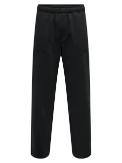Only and Sons Miesten Collegehousut, CONNOR RLX PANT NOS Black