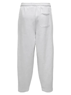 Only and Sons miesten collegehousut Onsceres Wide Pant, vaaleanharmaa