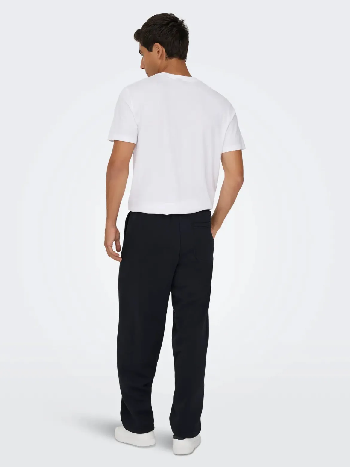 Only and Sons miesten collegehousut, ONSCERES WIDE PANT Black