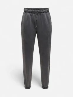 Only and Sons miesten collegehousut Larry Eflow Reg Washed Pant, Grey Pinstripe