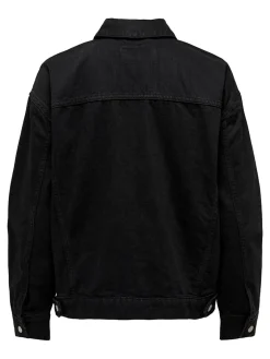Only and Sons miesten farkkutakki Zach Box Pim Denim Jacket, musta