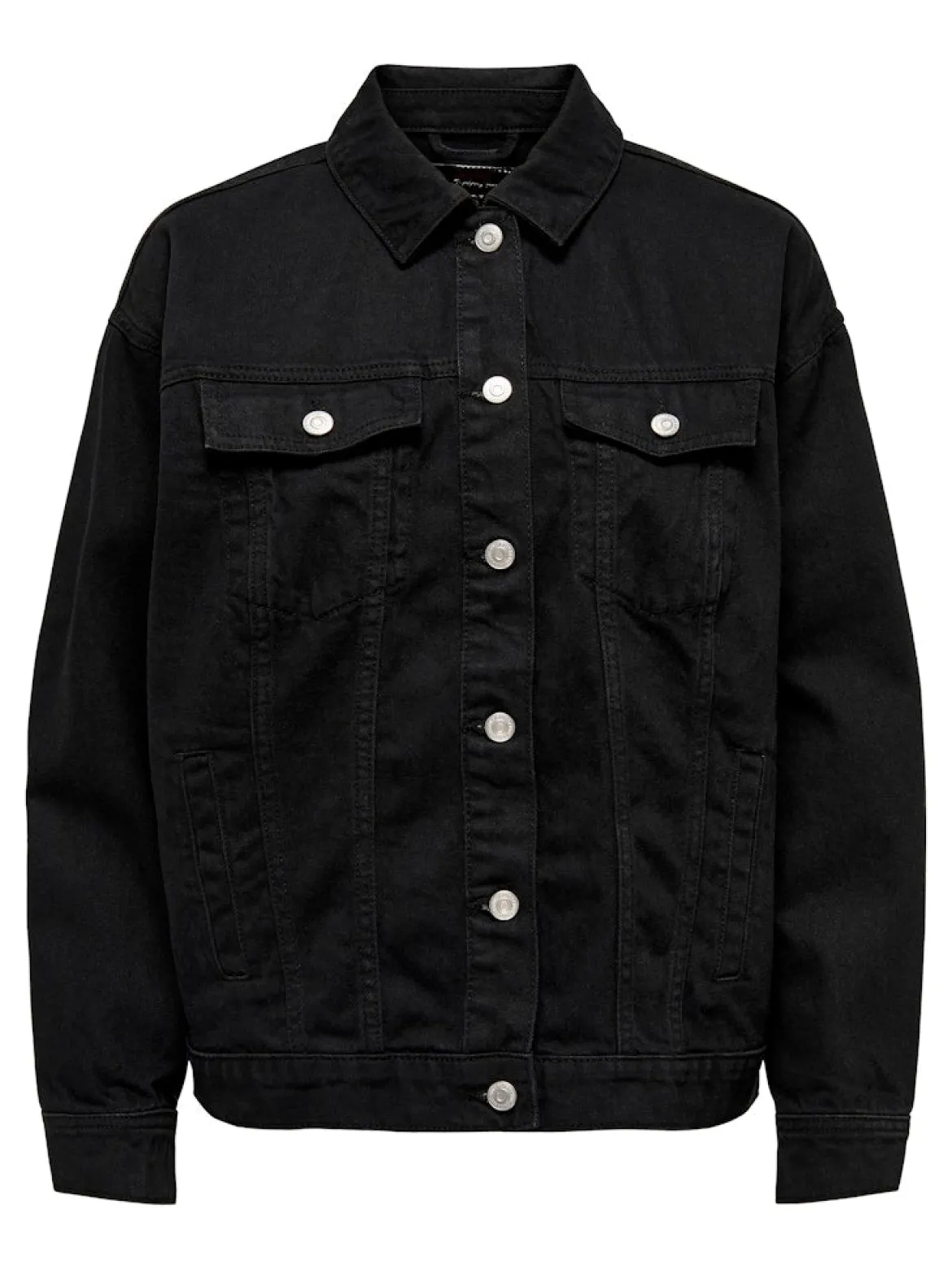 Only and Sons miesten farkkutakki Zach Box Pim Denim Jacket, musta