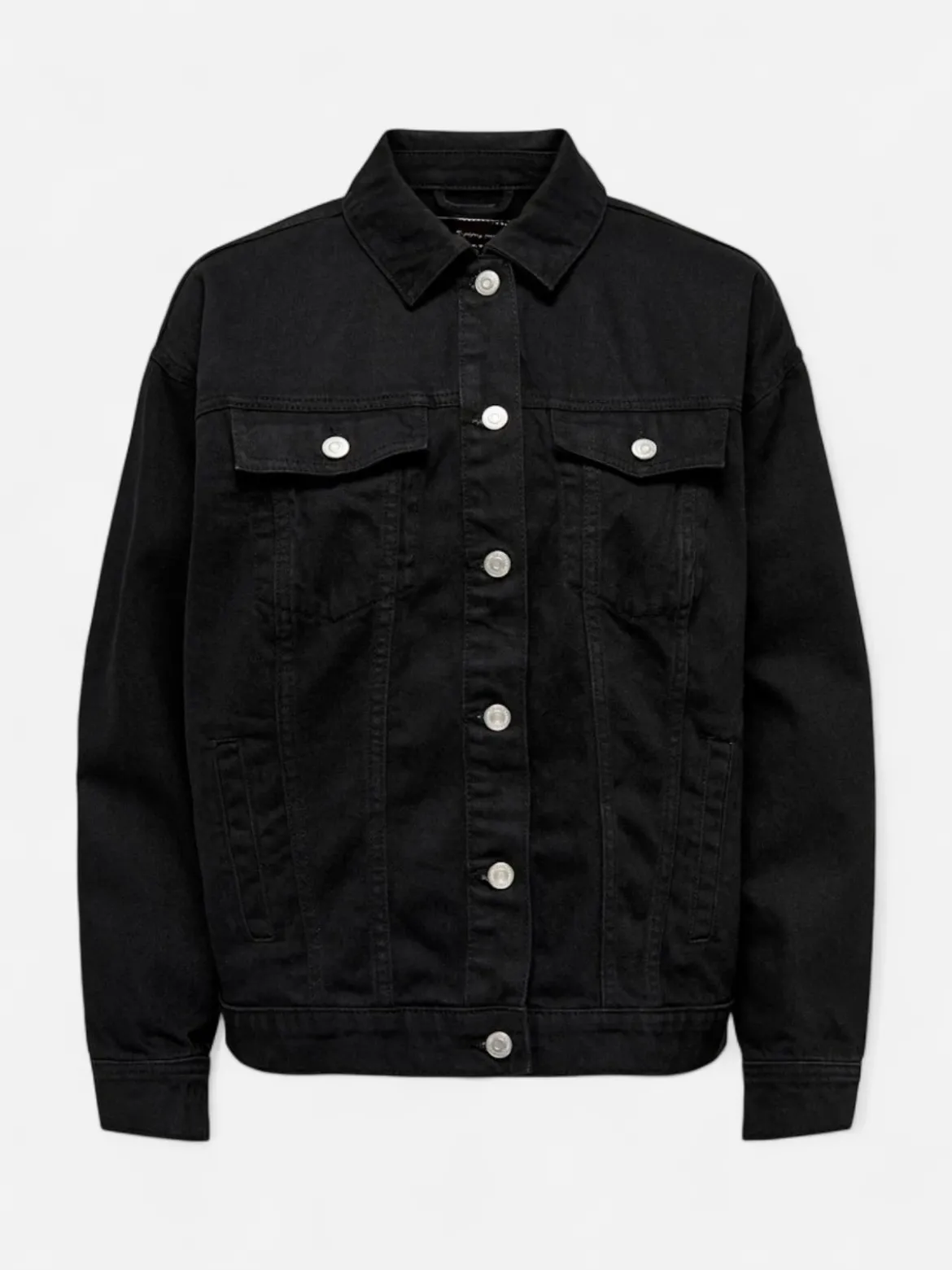 Only and Sons miesten farkkutakki Zach Box Pim Denim Jacket, musta