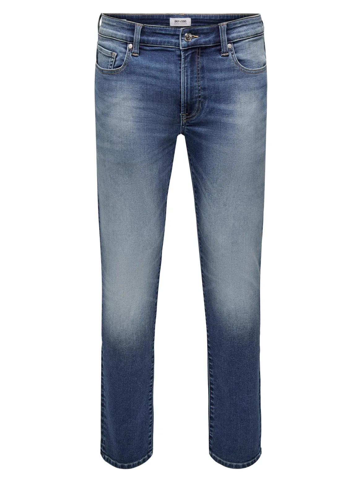 Only and Sons Miesten Farkut Loom Slim Jog 3522 Nos Indigo
