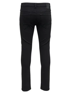 Only and Sons Miesten Farkut, Loom Black Musta