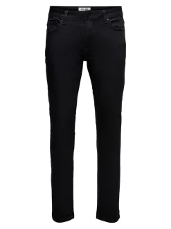 Only and Sons Miesten Farkut LOOM BLACK Musta